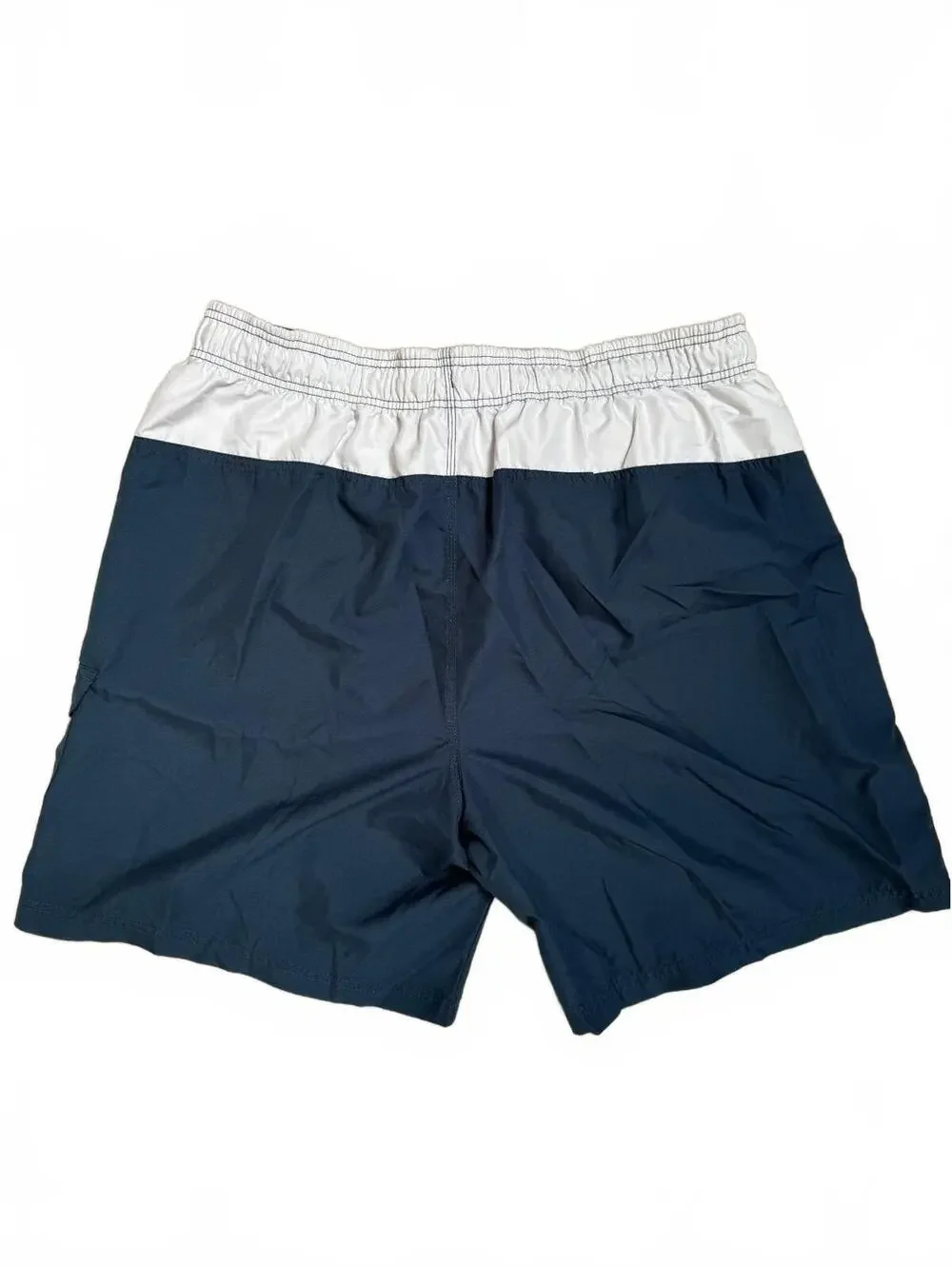 US Apparel swim trunks men’s 3x blue and white